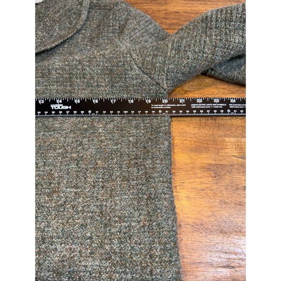 VTG Chessy Lewis Wool Button Front Cardigan Shawl Sweater - Picture 4 of 6